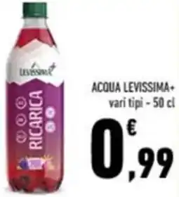 Conad Acqua LEVISSIMA+ offerta