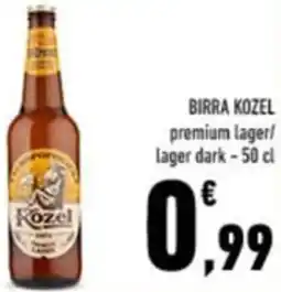 Conad Birra KOZEL offerta
