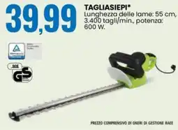 Eurospin Tagliasiepi offerta