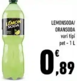 Conad Lemonsoda/ oransoda offerta