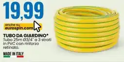 Eurospin Tubo da giardino offerta