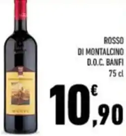 Conad Rosso di montalcino d.o.c. BANFI offerta