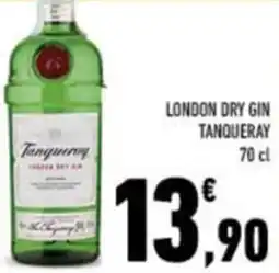 Conad London dry gin TANQUERAY offerta