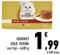 Conad Gourmet gold purina offerta
