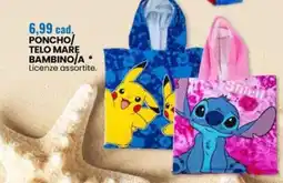 Eurospin Poncho/ telo mare bambino/a offerta