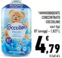 Conad Ammorbidente concentrato COCCOLINO offerta