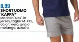 Eurospin Short uomo 'KAPPA' offerta