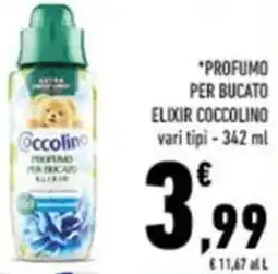 Conad Profumo per bucato elixir COCCOLINO offerta