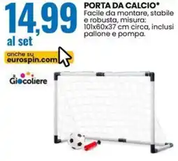 Eurospin Giocoliere porta da calcio offerta