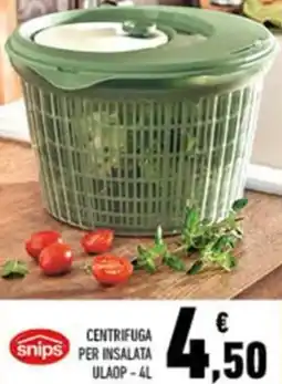 Conad Centrifuga per insalata ulaop - 4l offerta