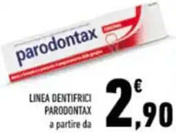 Conad Linea dentifrici PARODONTAX offerta