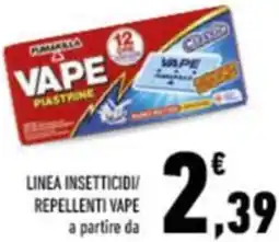 Conad Linea insetticidi repellenti VAPE offerta