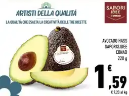 Conad Avocado hass SAPORI&IDEE CONAD offerta