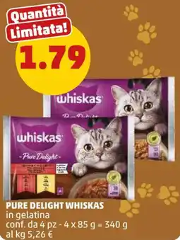 PENNY Pure delight WHISKAS offerta