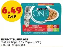 PENNY Sterilcat PURINA ONE offerta