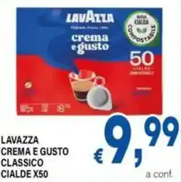 DEM Lavazza crema e gusto classico cialde x50 offerta