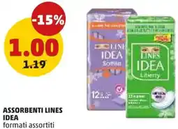 PENNY Assorbenti LINES IDEA offerta