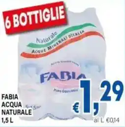 DEM Fabia acqua naturale offerta
