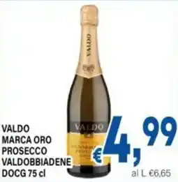 DEM Valdo marca oro prosecco valdobbiadene docg offerta