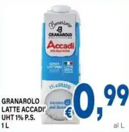 DEM Granarolo latte accadi uht 1% p.s. offerta
