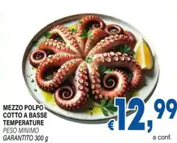 DEM Mezzo polpo cotto a basse temperature offerta