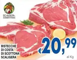 DEM Bistecche di costa di scottona scaligera offerta