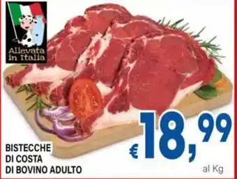 DEM Bistecche di costa di bovino adulto offerta