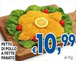 DEM Petto di pollo a fette panato offerta