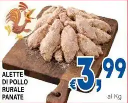 DEM Alette di pollo rurale panate offerta