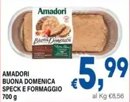 DEM Amadori buona domenica speck e formaggio offerta