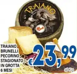 DEM Traiano brunelli pecorino stagionato in grotta 6 mesi offerta