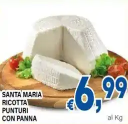 DEM Santa maria ricotta punturi con panna offerta