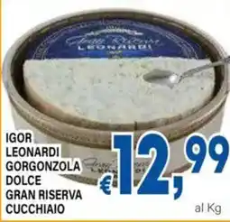 DEM Igor leonardi gorgonzola dolce gran riserva cucchiaio offerta