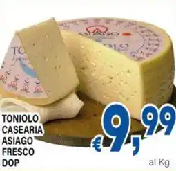 DEM Toniolo casearia asiago fresco dop offerta