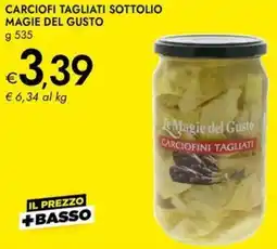 Bennet Carciofi tagliati sottolio MAGIE DEL GUSTO offerta