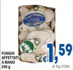 DEM Funghi affettati a mano offerta