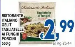 DEM Ristorante italiano gelit tagliatelle ai funghi porcini offerta