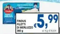 DEM Findus filetti di merluzzo offerta