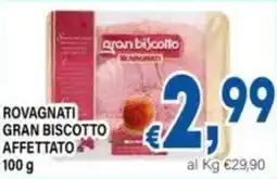DEM Rovagnati gran biscotto affettato offerta
