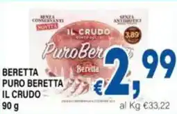 DEM Beretta puro beretta il crudo offerta
