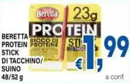 DEM Beretta protein stick di tacchino/ suino offerta