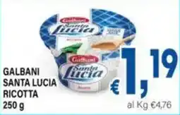 DEM Galbani santa lucia ricotta offerta