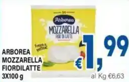 DEM Arborea mozzarella fiordilatte offerta