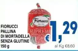 DEM Fiorucci pallina di mortadella senza glutine offerta