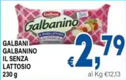 DEM Galbani galbanino il senza lattosio offerta