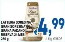DEM Latteria soresina gran soresina grana padano) riserva 24 mesi offerta