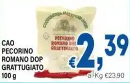 DEM Cao pecorino romano dop grattugiato offerta