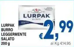 DEM Lurpak burro leggermente salato offerta