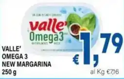 DEM Valle' omega 3 new margarina offerta