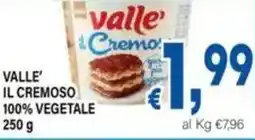DEM Valle' il cremoso 100% vegetale offerta